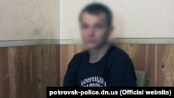 25-летний задержанный житель Родинского в отделении полиции