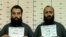 A combo photo shows Anas Haqqani (left), a senior leader of the Al Qaeda-linked Haqqani network, and another commander, Hafiz Rashid.

