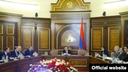 Заседание правительства Армении. Иллюстративное фото. 