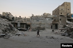 Еще один разрушенный квартал Алеппо. 29 сентября