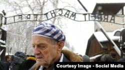 Игорь Малицкий на церемонии в день 70-летия освобождения концлагеря Освенцим