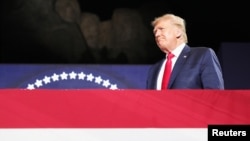 Президент США Дональд Трамп выступает в Южной Дакоте, 3 июля 2020 года.