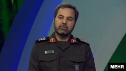 IRGC's Ali Jafarabadi, who was unknown previously and has appeared as the commander of its space force. FILE PHOTO