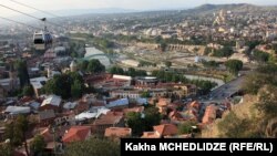 Տեսարան Վրաստանի մայրաքաղաք Թբիլիսիից