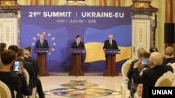 Попередній саміт Україна – ЄС відбувся у липні минулого року