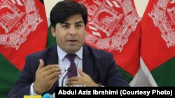 د افغانستان د انتخاباتو خپلواک کمېسیون مرستیال ویاند عزیز ابراهیمي