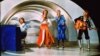 Швэдзкі гурт «АББА» зь песьняй «Waterloo» у конкурсе Эўрабачаньня ў 1974
