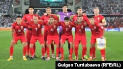 Национальная сборная Кыргызстана по футболу.