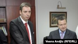 Aleksandar Vučić i Ivica Dačić