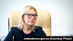 Уполномоченная Верховной Рады Украины по правам человека Людмила Денисова 