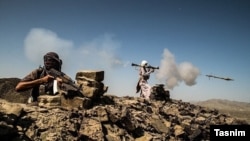 Iranian Border Security soldiers in Sistan-Baluchestan, undated