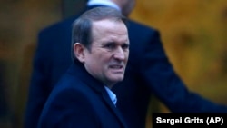 Ukrainian tycoon Viktor Medvedchuk has close personal ties with Russian President Vladimir Putin.