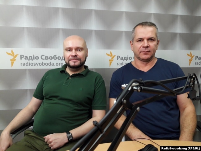Олексій Сокирко (ліворуч) та Тарас Чухліб (праворуч)