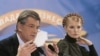 Yushchenko and Tymoshenko are at odds on all aspects of policy