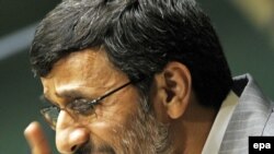 Iranian President Mahmud Ahmadinejad (file photo)