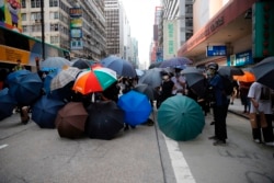 Символами протеста в Гонконге уже давно стали раскрытые зонтики. 28 мая 2020 года