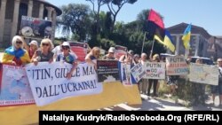 4 липня в Римі з офіційним візитом перебуває російський президент Володимир Путін