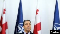NATO baş katibi Anders Foq Rasmussenin Gürcüstana rəsmi səfəri