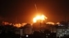 اسرائیل دفتر هنیه و ساختمان‌های حماس در نوار غزه را بمباران کرد