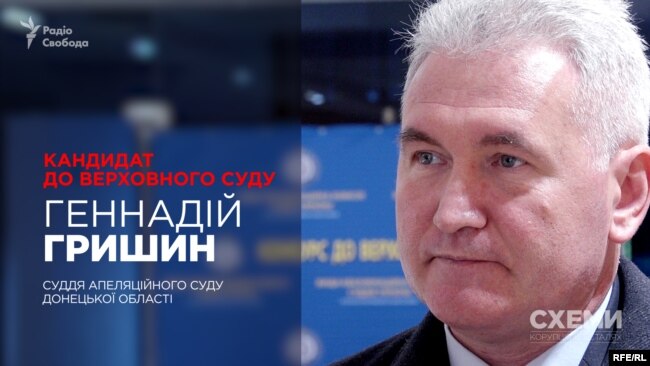 Геннадій Гришин, кандидат до нового Верховного суду, суддя Апеляційного суду Донецької області