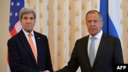 Kerry dhe Lavrov. Moskë, 15 korrik 2016.