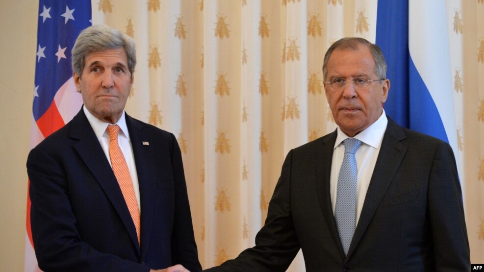 Kerry dhe Lavrov. Moskë, 15 korrik 2016.
