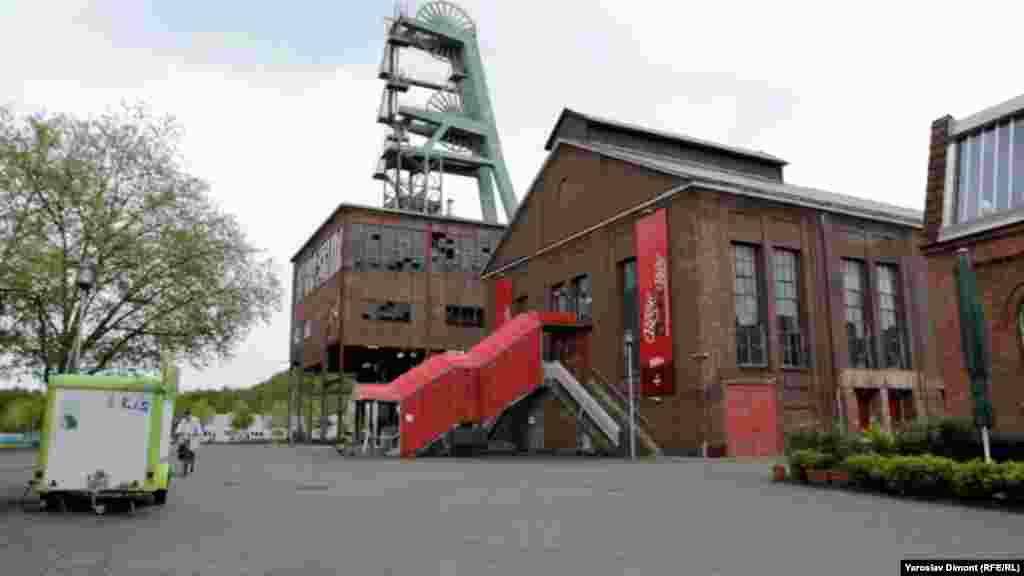 A cabaret at the former coal mine in Herten