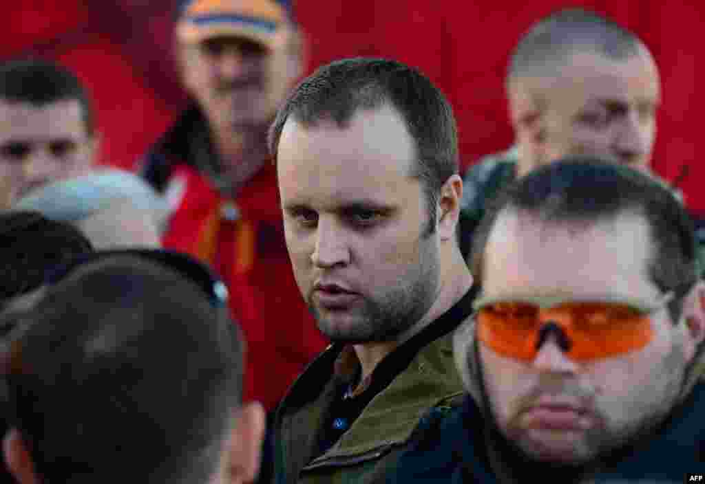 Павел Губарев, один из лидеров сепаратистов в Донецке.