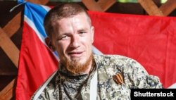 Громадянин Росії Арсен Павлов, бойовик угруповання «ДНР», відомий на прізвисько «Моторола». Окупований Донецьк, 11 липня 2014 року