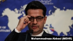 Abbas Mousavi, the spokesman for Iran's Foreign Ministry. FILE PHOTO