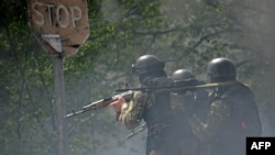 Украина армияси 24 апрель куни Слваянскда ҳарбий амалиёт бошлади.