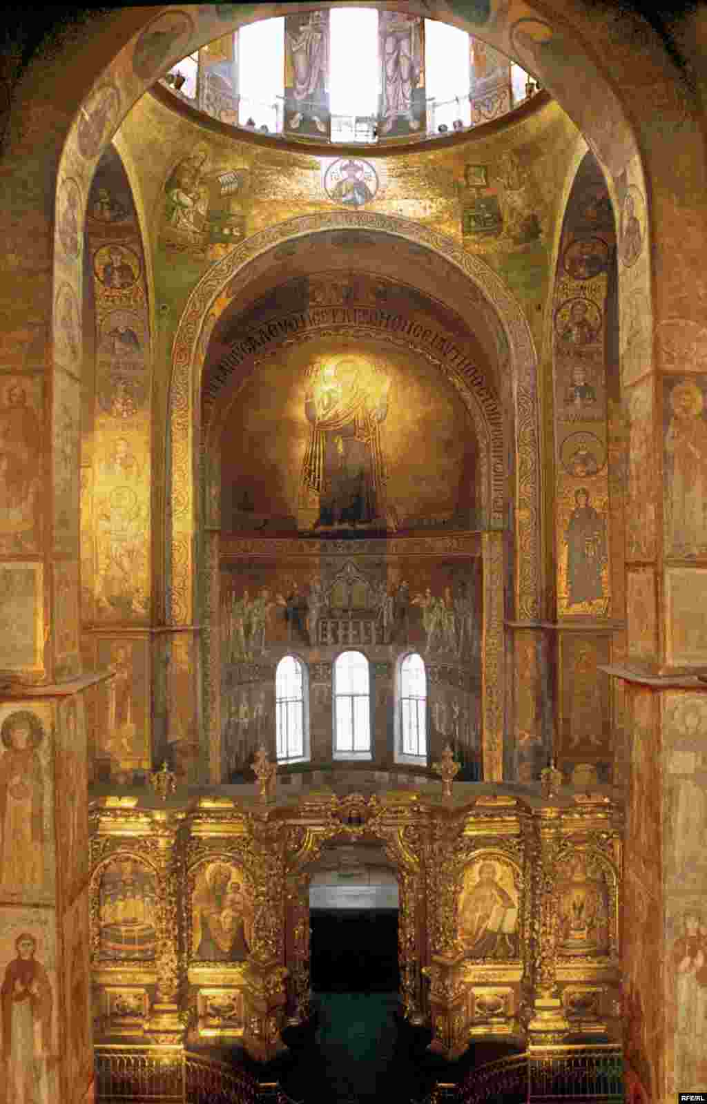 Свята Софія Київська – іконостас XVIII ст., зроблений українськими майстрами