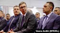 Milorad Dodik, Aleksandar Vučić i Aleksandar Vulin, ilustrativna fotografija