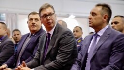 Milorad Dodik, Aleksandar Vučić i Aleksandar Vulin, ilustrativna fotografija Milorad Dodik, Aleksandar Vučić i Aleksandar Vulin, ilustrativna fotografija