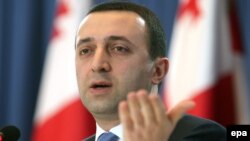 Comments made by Georgian Prime Minister Irakli Gharibashvili have caused controversy in the run-up to local elections. (file photo)