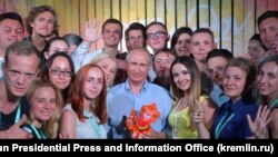 Владимир Путин на Всероссийском молодежном образовательном форуме «Таврида». 20 августа 2017 года
