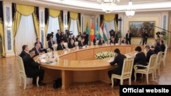 Central Asian leaders convene for the latest regional summit in Astana on March 15. 