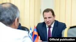 Первый заместитель министра обороны Армении Давид Тоноян (архив)