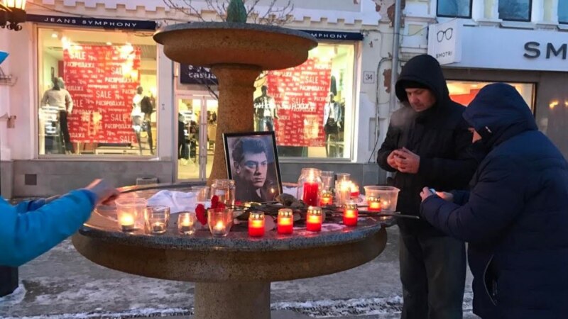 В Самаре неизвестные похитили портреты с мемориала памяти Бориса Немцова