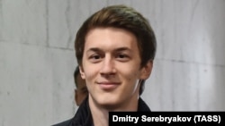 Russian blogger and activist Yegor Zhukov (file photo)
