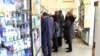 Armenia -- A queue at a pharmacy in Yerevan, 28Feb2018