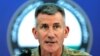 AFGHANISTAN -- U.S. Army General John Nicholson, Commander of Resolute Support forces and U.S. forces in Afghanistan, speaks during a news conference in Kabul, November 20, 2017