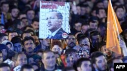 Түркия -- АК партиянын жактоочулары. Анкара, 2-ноябрь, 2015