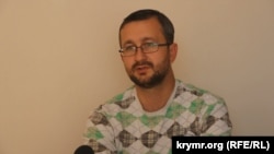 Ukraine, Crimea- Dputy Chairman of the Mejlis of the Crimean Tatar people Nariman Jalal, 07Nov2014