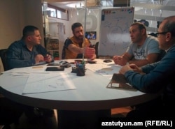 "Volteman" layihəsini işləyən komanda, Yerevan, 03 iyul 2017