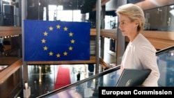 Урсула фон дер Лайен в Европейския парламент в Страсбург