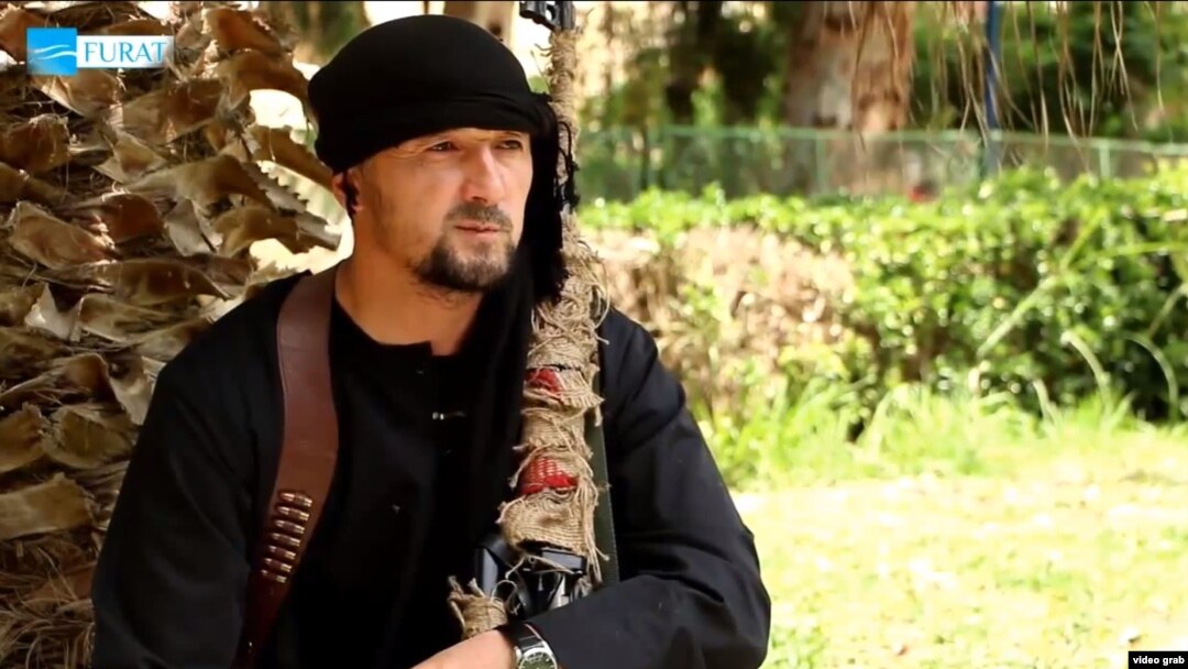 Behruz Gulmurod's father, Gulmurod Halimov, is a former commander of the Tajik Interior Ministry's special forces who joined Islamic State in 2015. (file photo)
