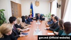 Prima ședință a guvernului Ion Chicu, noiembrie 2019