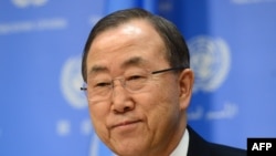 UN Secretary-General Ban Ki-moon says Iran has assured him the country is ready to play a "positive and constructive role" in the Syrian peace talks. 