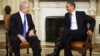 نتانياهو (چپ) در سفر به آمریکا تلاش کرد تا اوباما را برای حمله نظامی به ايران با خود همراه کند.